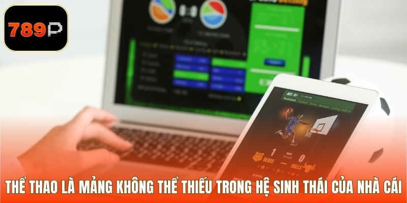 Thể thao là mảng không thể thiếu trong hệ sinh thái của bất kỳ nhà cái